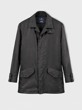 ERMENEGILDO ZEGNA Insulated Field Jacket w/Optional Hood Made in Italy Size S